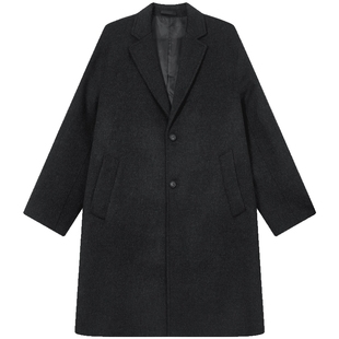 【新品】含山羊绒BEANPOLE滨波秋冬男老钱风氛围立体剪裁毛呢大衣