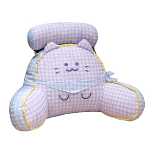 多巴胺猫咪床头靠垫沙发抱枕软包护腰枕头大靠背女宿舍床上看书冬