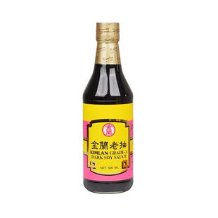 台湾原装进口金兰老抽酱油590ml纯酿造红烧上色卤肉饭无添加防腐