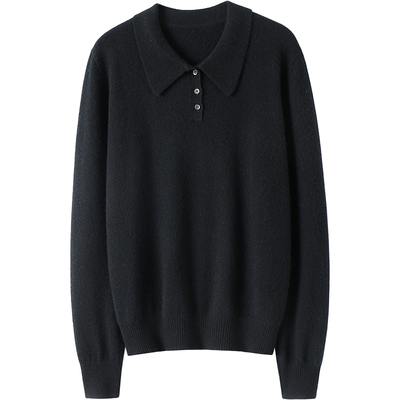 启超官方高端100%纯山羊绒衫