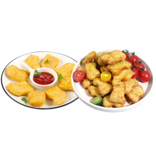 春雪食品脆皮黑椒鸡块1kg*2+春雪原味鸡块500g*1冷冻半成品