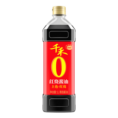 千禾酿造老抽酱油1L提色增味