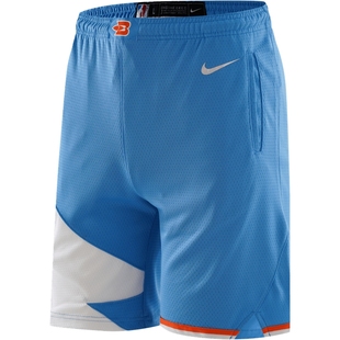 NBA官方正品NIKE耐克SW中大童青少年运动球裤宽松舒适短裤快船队