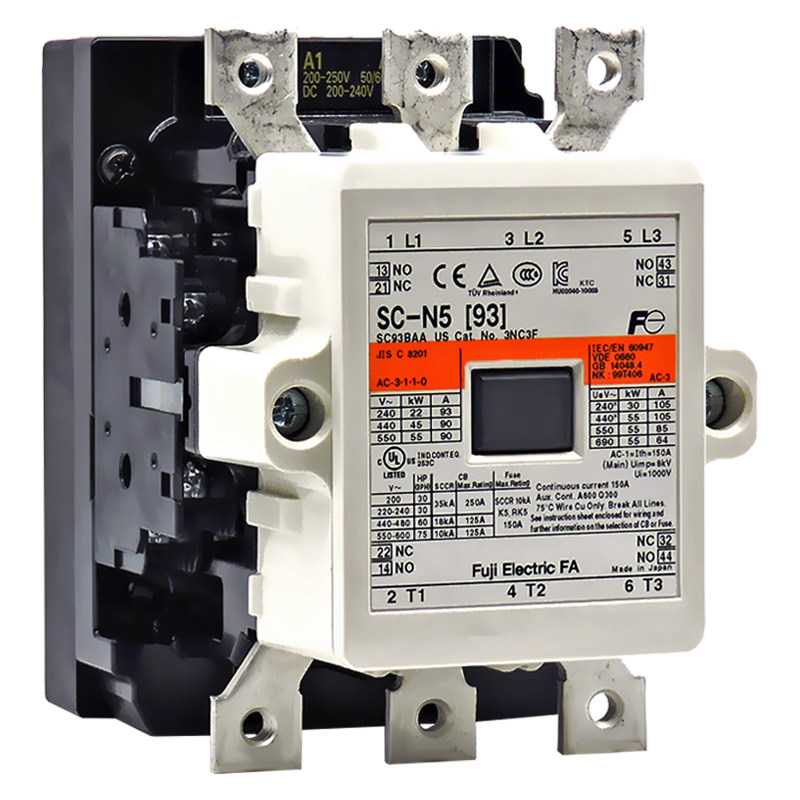 正品富士进口三极交直流接触器SC-N4 N5 N6 N7 N8 110V 220VAC/DC