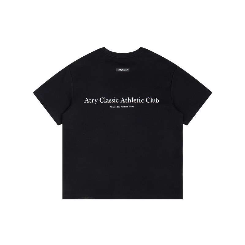 Atry短袖美式潮流休闲标语T恤