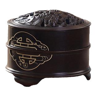 中式创意香篆套装全铜香薰炉家用室内香灰打纂香篆模工具茶座摆件