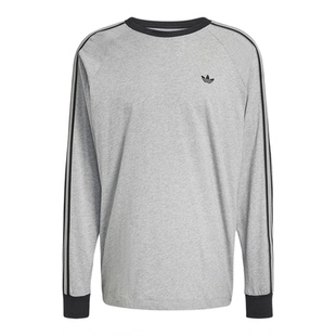 Adidas阿迪达斯三叶草男装2026新款BC LS CALI TEE运动T恤KV4703