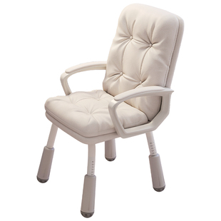 椅子家用学习椅女生卧室电脑椅久坐舒适办公椅升降靠背沙发书桌椅