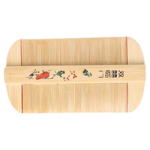 竹篦子梳去头屑加密超密齿除头虱头屑儿童梳虱子卵细老式钢篦子