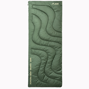 北山狼睡袋成人户外露营四季睡袋轻量化两用便携式办公室午休被子