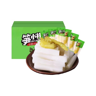 笋大样山椒脆笋条新鲜竹笋泡椒味
