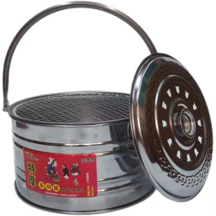 木炭烤火盆炭盆家用烤火炉子炭火盆取暖农村火盆手提炭炉子室内