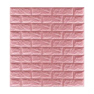 墙纸自粘防水防潮背景墙装饰网红3d立体墙贴墙面泡沫砖壁纸家用