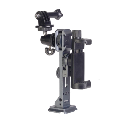 直播口播配件适用大疆OsmoAction5Pro运动相机手机提词支架专业拍摄支架手持桌面双面支撑架拍视频字幕教学