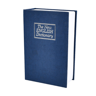 书本保险箱密码盒子带锁小钱箱创意存钱罐只进不出儿童家用存现金钱币储物收纳大容量办公用品整理资料文件盒