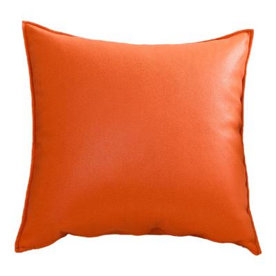 防水免洗皮质抱枕PP棉沙发