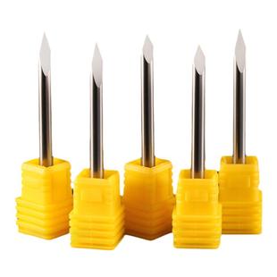 威特钨钢3A级4mm三棱尖刀中心尖刀玉石雕刻刀数控电脑雕刻刀具