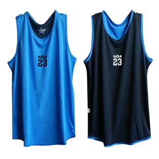 23号运动背心男子坎肩t恤美式圆领篮球训练比赛服速干衣透气健身