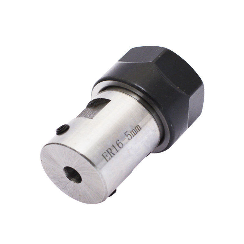 ER11 ER16 ER20雕刻机电主轴 电机轴刀杆 延长杆 ER钻夹头刀套5mm