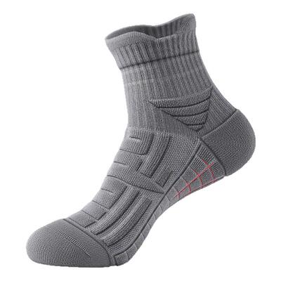 专业运动袜子男款跑步加厚毛巾底