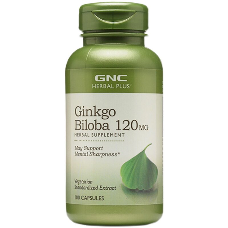 美国产GNC银杏叶精华100粒