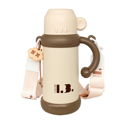 一杯三饮保温杯女生大容量水杯女新款2025带盖喝水高颜值泡茶杯子