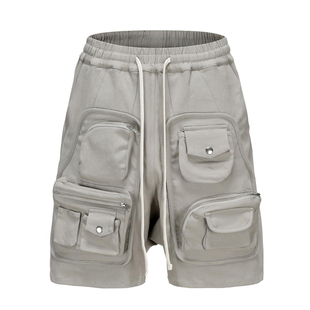 四季 GLOBALVALLY Pocket Shorts 帆布炮弹休闲短裤多口袋机能裤