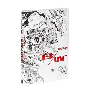 【现货】【PIE】Acky Bright画集：B/W Acky Bright 原版进口插画艺术画册动漫漫画 善本图书