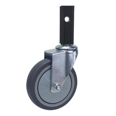 橡胶塑料餐车不锈钢餐车万向脚轮