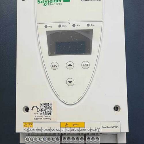 议价施耐德ATS22C48Q软启动器250KW 三相230-440V 控制电源220V