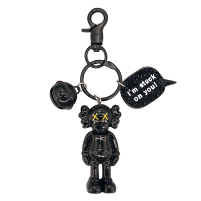 芝麻街kaws网红挂件情侣卡通公仔