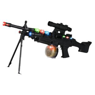 儿童玩具枪M249电动声光枪可充电带音效小孩仿真大菠萝冲锋枪男孩