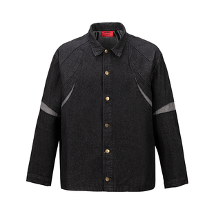 【特价清仓】GRKC吉尔卡克弯刀分割牛仔外套男新款街头风复古休闲