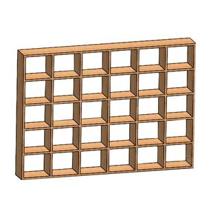 泊逸【忆旧游】满墙书柜一体去客厅化靠墙实木书架落地复古老榆木