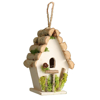 鸟巢天然森系手工庭院装饰摆件