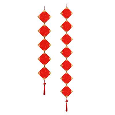 草木堂春节安徽泾县宫庭斗方对联