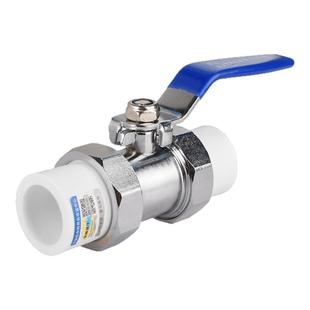 金角 金牛 PPR双活接球阀加厚钢体 碳素钢耐腐 阀门4分 6分1寸