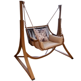 秋千户外庭院花园单人吊床摇椅室外阳台摇篮椅网红小院荡秋千吊椅