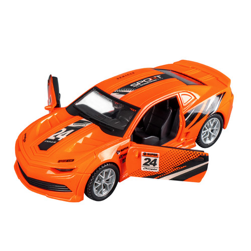 儿童玩具车可开门惯性声光跑车小汽车宝宝玩具车男孩1到3岁小汽车