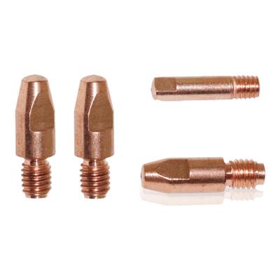 二保焊枪导电嘴宾采尔欧式15AK/24KD/36KD/501D导电咀紫铜铬锆铜