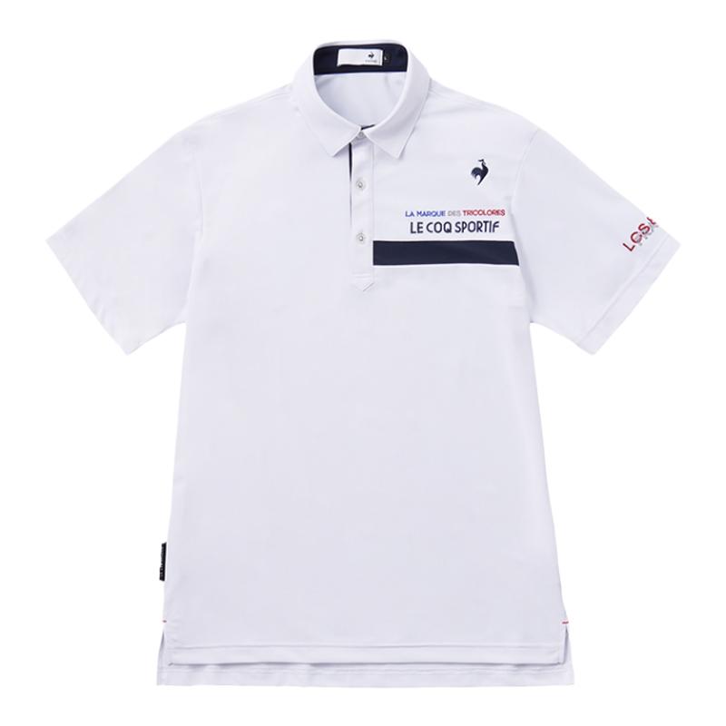 夏秋新款日本LeCoq公鸡乐卡克高尔夫服装男士短袖POLO衫排汗速干