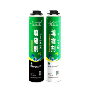 兔宝宝聚氨酯泡沫填缝剂 发泡剂泡沫胶前涨 门窗填缝 环保 泡泡镜