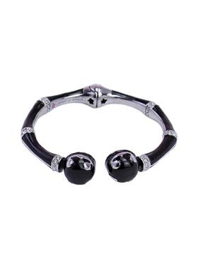 气质百搭高级感珐琅釉彩竹节手镯