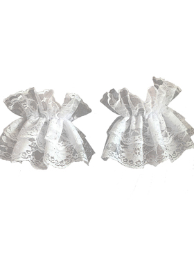 二次元Lolita蕾丝手袖女仆手腕花