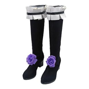 蔷薇少女水银灯cos鞋子定制动漫游戏人物cosplay靴子来图定做