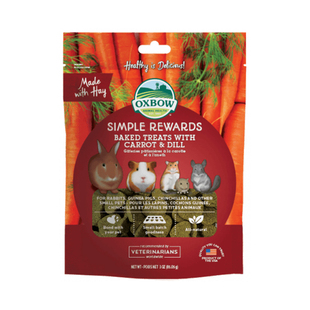 美国OXBOW爱宝草饼·仓鼠磨牙小宠磨牙蔬果草饼健康零食