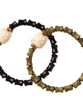 新加坡八福祥黑檀木手链