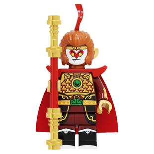 积木抽抽乐第19季拼装人仔玩具姜饼人披萨人美猴王孙悟空狐狸小熊