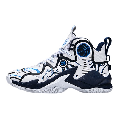 科比专业篮球鞋男款皮面防水运动鞋儿童加绒保暖青少年正品球鞋女