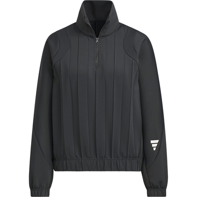 Adidas/阿迪达斯官方正品秋冬新款女士半拉链保暖户外卫衣JM4258